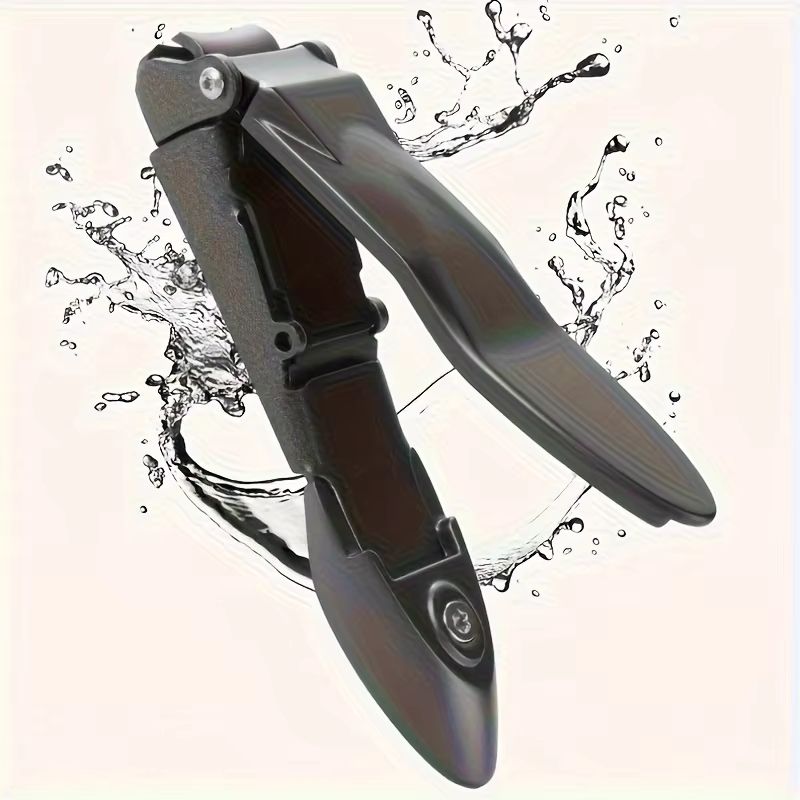 Stainless Steel Nail Clippers  Sharp Edge Fingernail  Thick Toenail Trimmer 4