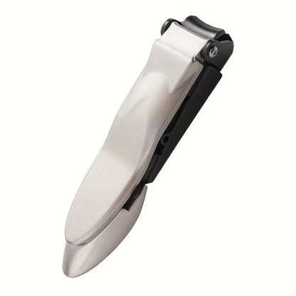 Stainless Steel Nail Clippers  Sharp Edge Fingernail  Thick Toenail Trimmer 6