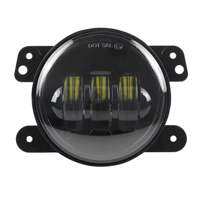 4Inch Amber LED Fog Lights  60W OffRoad Lamps For Jeep Wrangler 19972018 JK TJ LJ 3