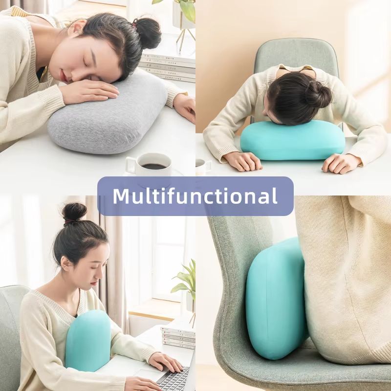Memory Foam Travel Neck Pillow  Slow Rebound Cervical Support  Nap Cushion 1