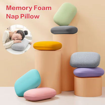 Memory Foam Travel Neck Pillow  Slow Rebound Cervical Support  Nap Cushion 2