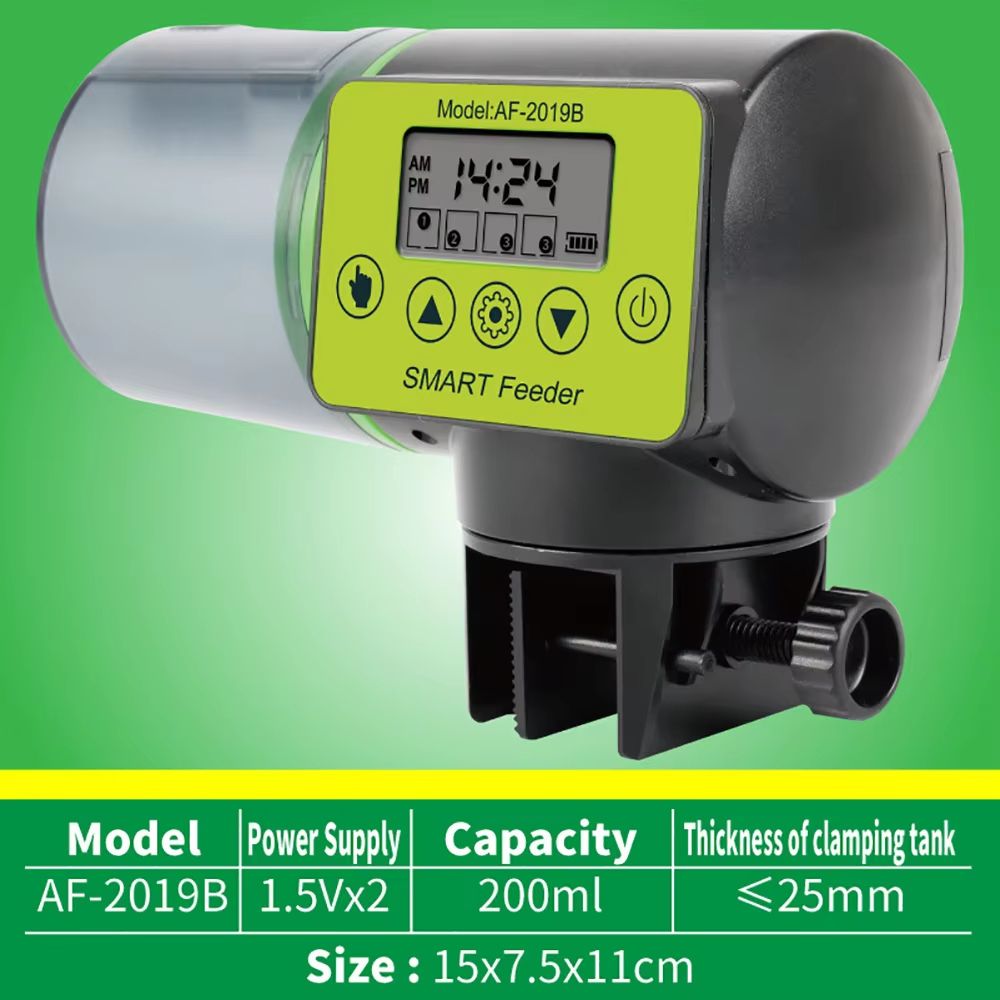 Automatic Fish Feeder  Digital Aquarium Food Dispenser With Timer 1