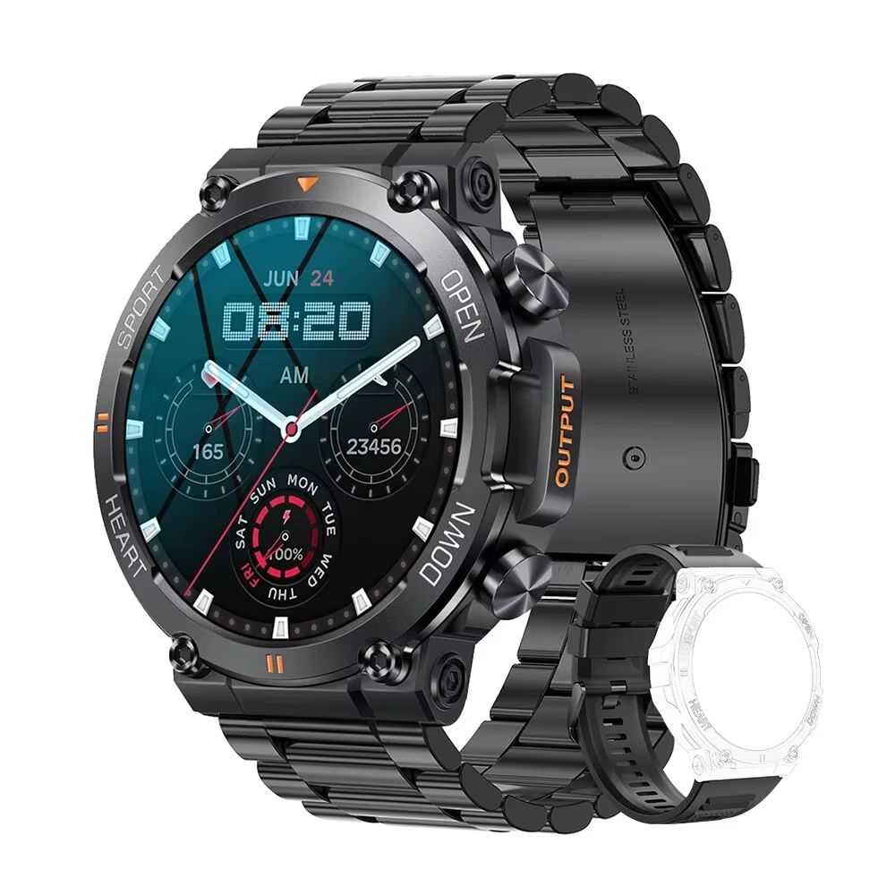 MEVADEN HD Smartwatch  Bluetooth Call Fitness Tracker  Heart Monitor For Android And IOS 9