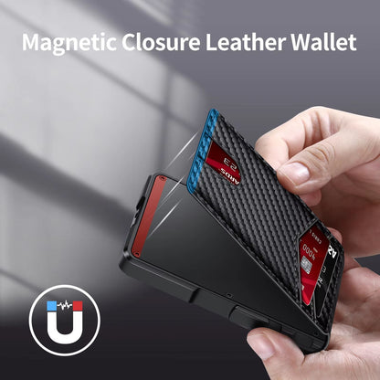 Tactical RFID Blocking Wallet  Minimalist Metal Bifold For Men With Gift Box 5