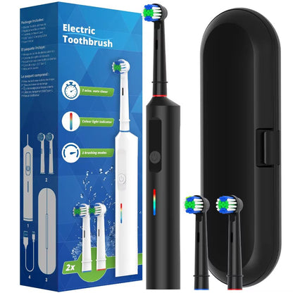 Rechargeable Electric Rotary Toothbrush – Compatible with Oral-B Brush Heads