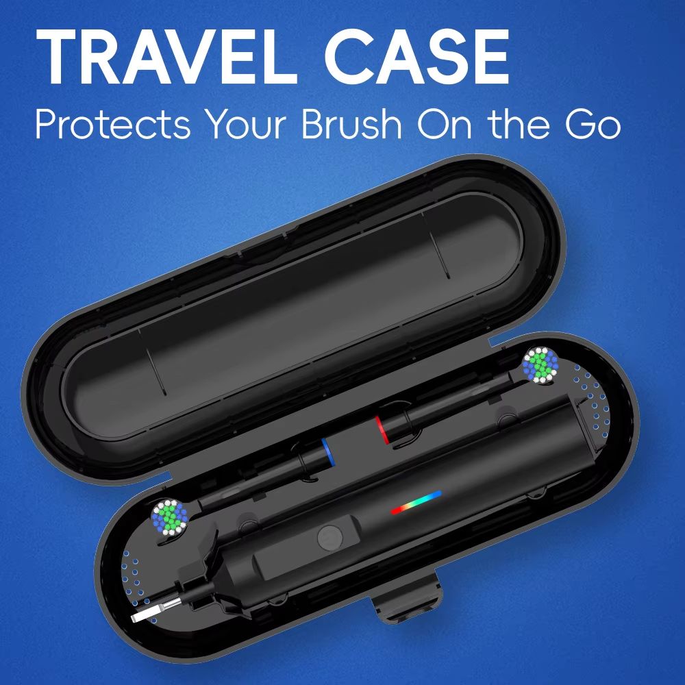Rechargeable Electric Rotary Toothbrush  Compatible With OralB Brush Heads 3