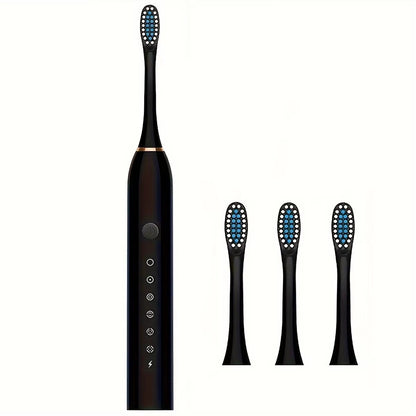 Universal Automatic Electric Toothbrush  SixSpeed Rechargeable With Soft Bristles For Adults  Child 7