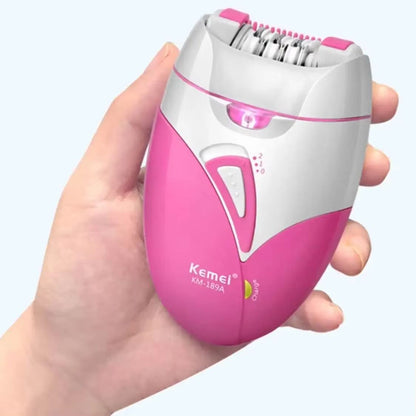 Kemei Womens Electric Epilator  2Speed Hair Remover For Face Body  Bikini 5