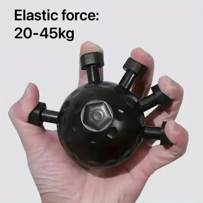 Five-finger grip all-in-one professional hand strength trainer, wrist strengthener, arm exerciser, finger press ball
