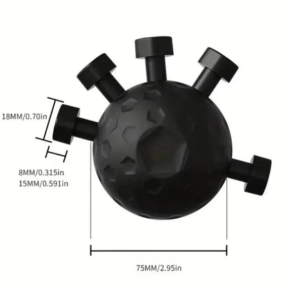 Five-finger grip all-in-one professional hand strength trainer, wrist strengthener, arm exerciser, finger press ball