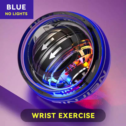 Self-Starting Wrist Strength Ball Device, Wrist Gyro Ball Power Trainer Ball, Forearm Exerciser Strengthen Arms Fingers