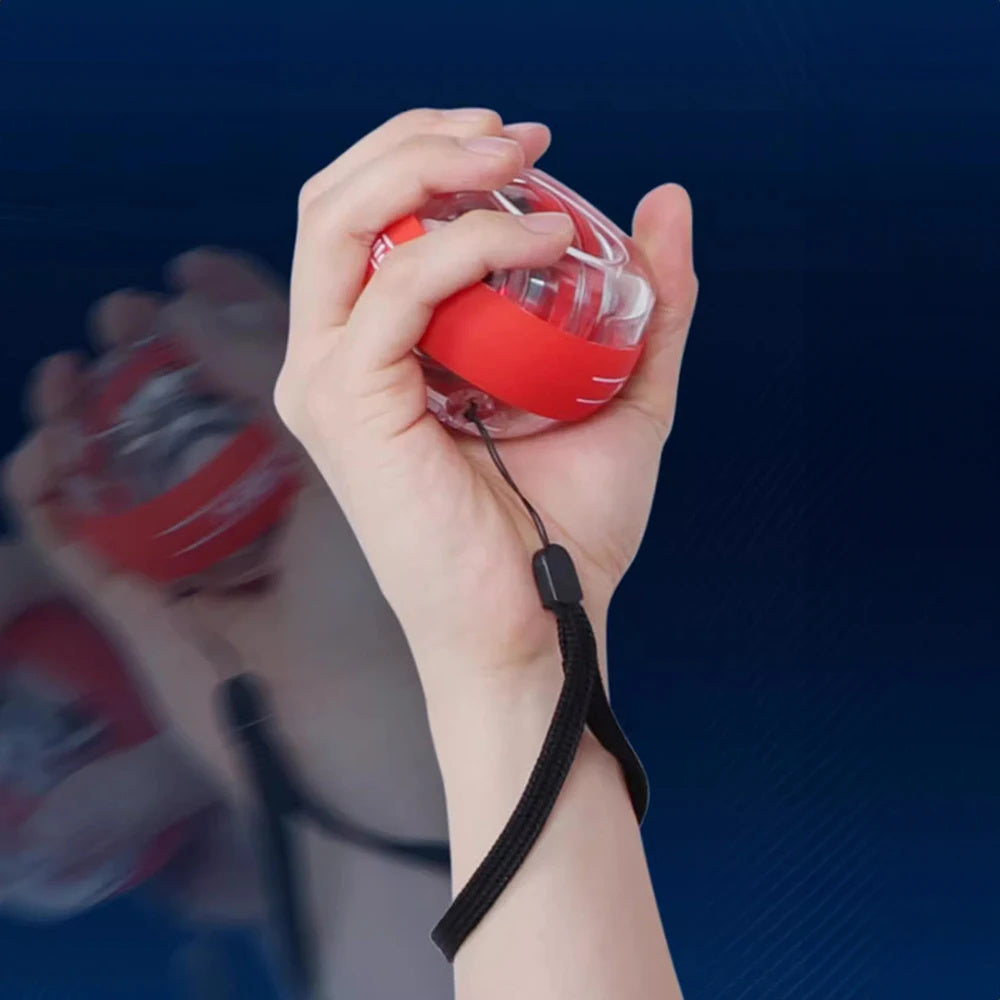 Self-Starting Wrist Strength Ball Device, Wrist Gyro Ball Power Trainer Ball, Forearm Exerciser Strengthen Arms Fingers