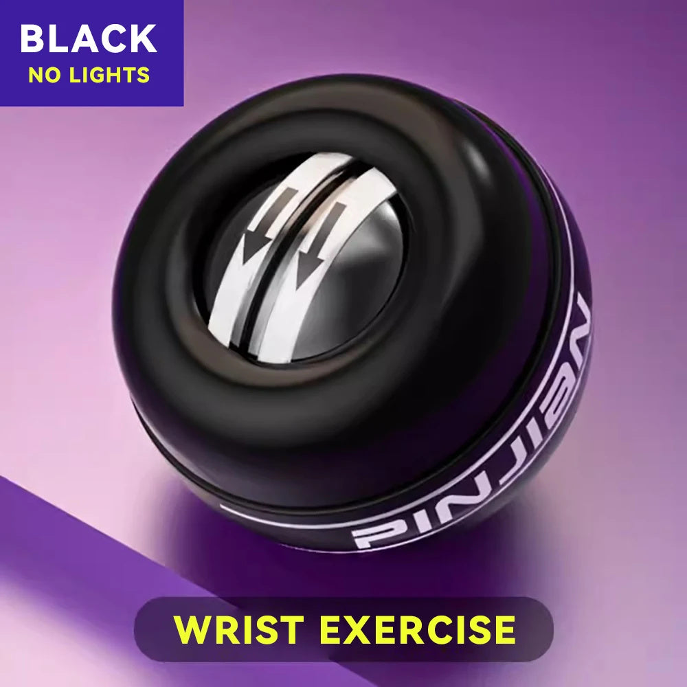 Self-Starting Wrist Strength Ball Device, Wrist Gyro Ball Power Trainer Ball, Forearm Exerciser Strengthen Arms Fingers