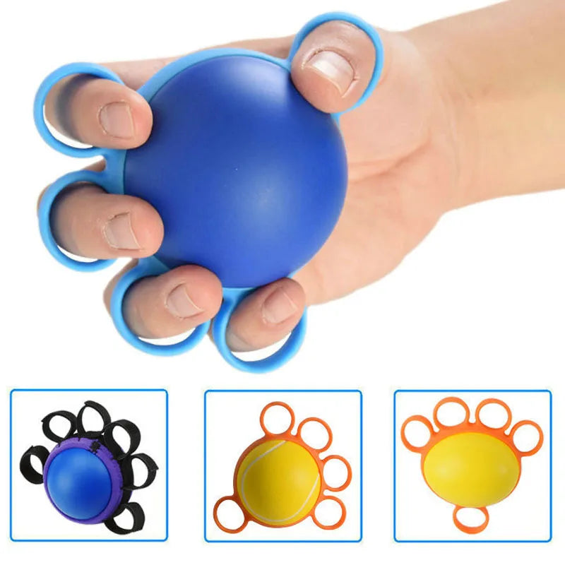 Grip Strength Training Ball, Hand Therapy & Muscle Recovery, Finger Fitness & Arm Strengthener Hand Trainer Stretch Ball