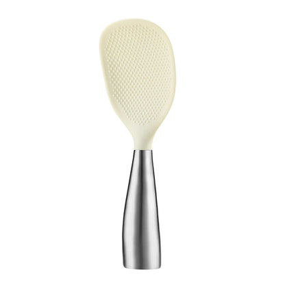 Professional Silicone Cooking Spoon,Heat Resistant Non Stick Utensil for Safe Stirring,Anti Scalding Design