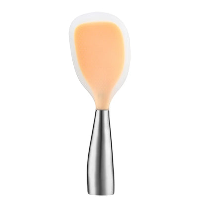 Professional Silicone Cooking Spoon,Heat Resistant Non Stick Utensil for Safe Stirring,Anti Scalding Design