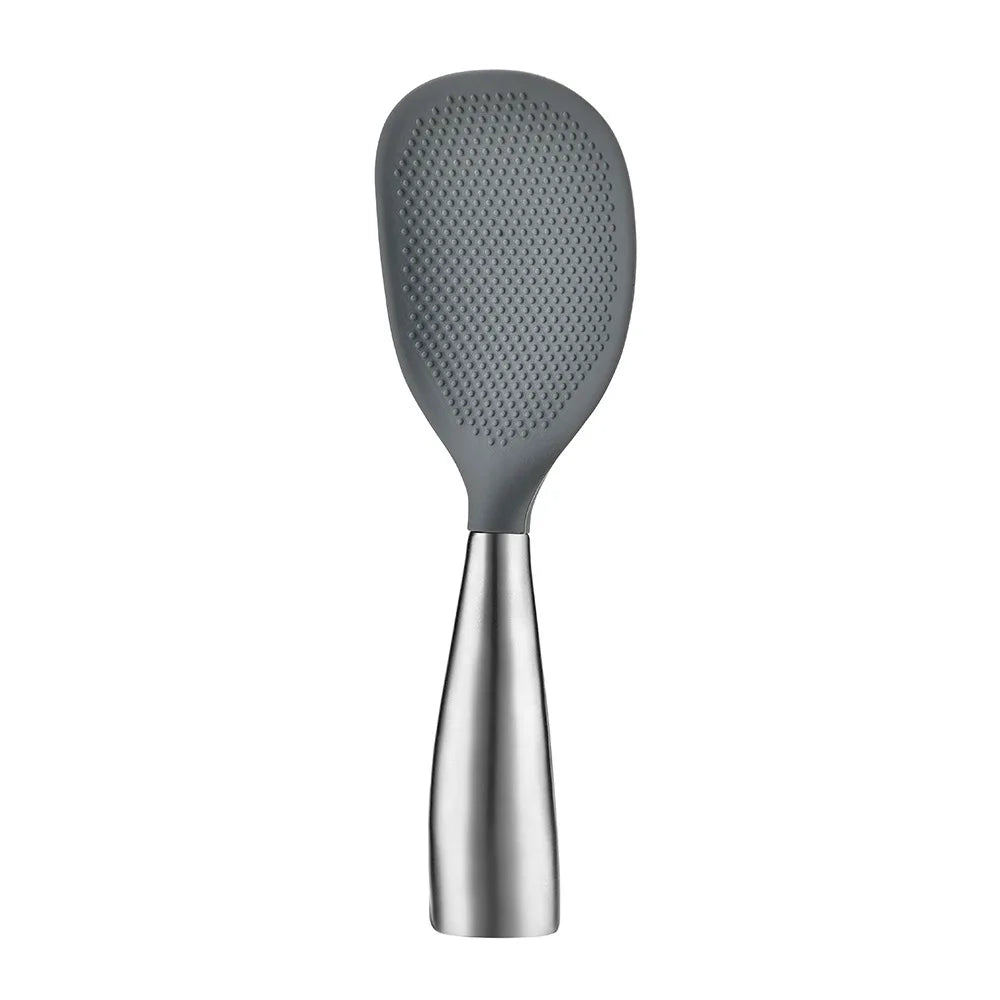 Professional Silicone Cooking Spoon,Heat Resistant Non Stick Utensil for Safe Stirring,Anti Scalding Design