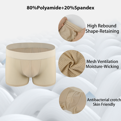 Mens Butt Enhancer Underwear Sexy Boxer Shorts With Removable Padded Hip Lifter Soft Shapewear  Hig