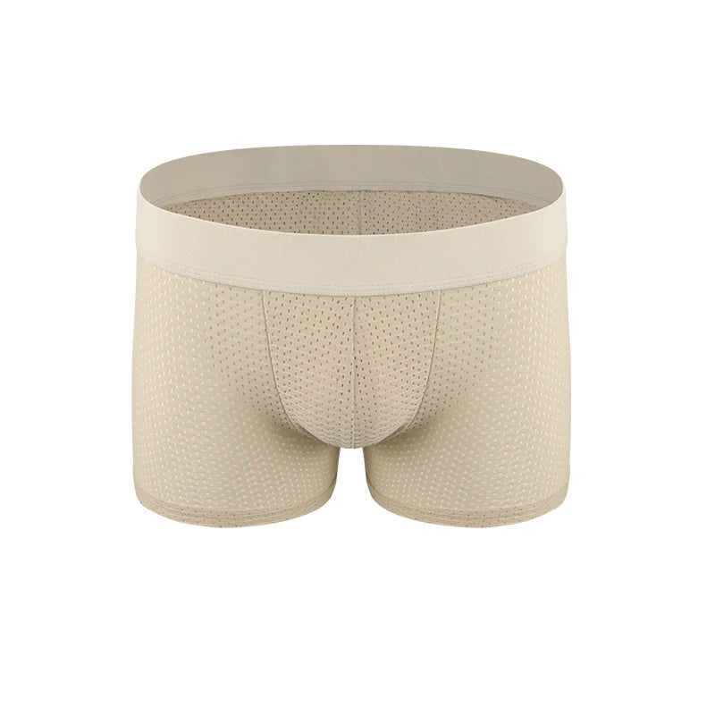 Mens Butt Enhancer Underwear Sexy Boxer Shorts With Removable Padded Hip Lifter Soft Shapewear  Hig