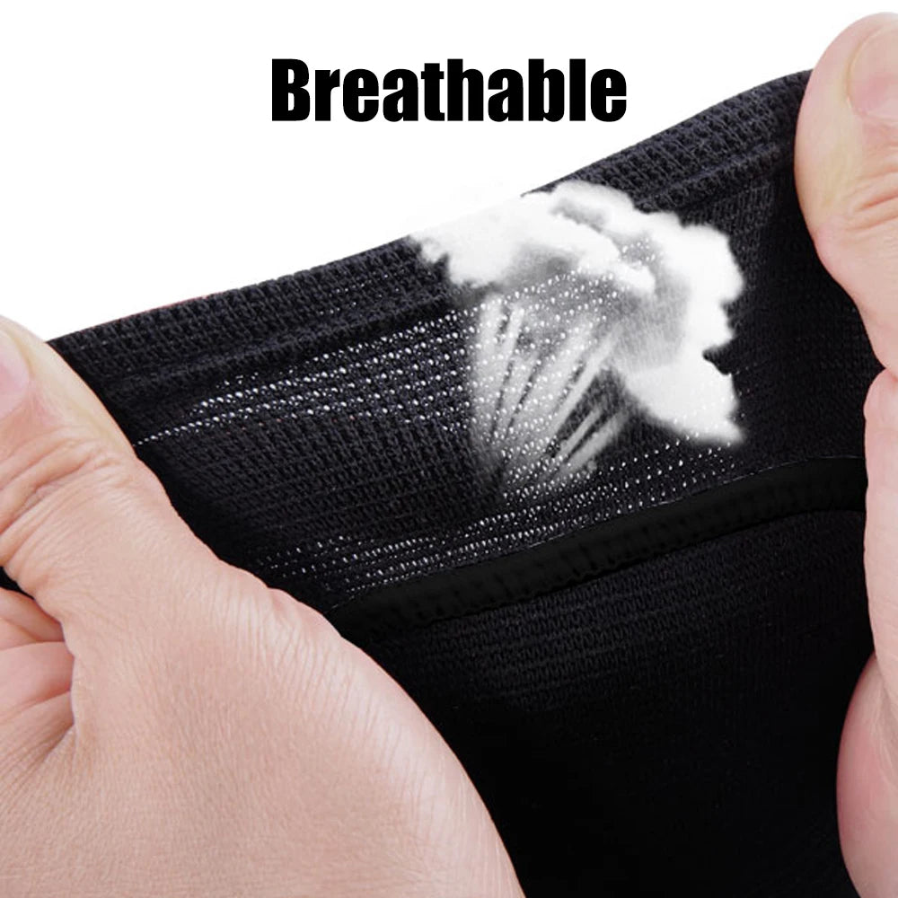 Compression Sleeve Breathable Knee NonSlip Knee Pads Support For Women Men Workout Running 1
