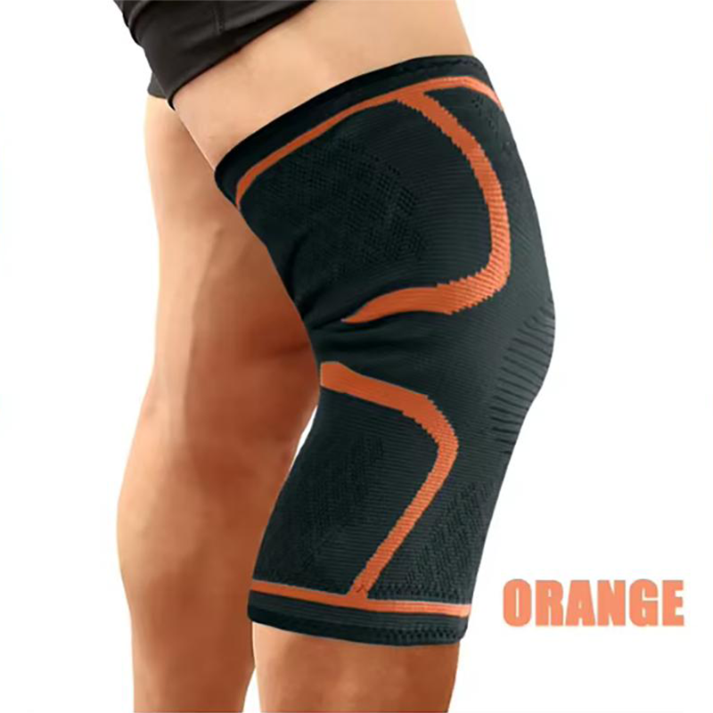 Knee Support Braces Sport Compression Sleeve, Elastic Nylon Pad for Fitness Running Basketball Volleyball
