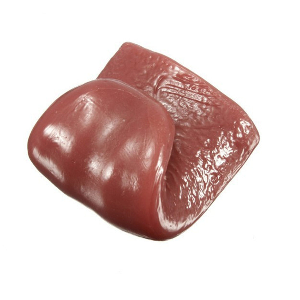 Horror Magic Tricks Prank Toy Fake Simulation Tongue For Halloween Gags Kids Decompression Fun  Par 1