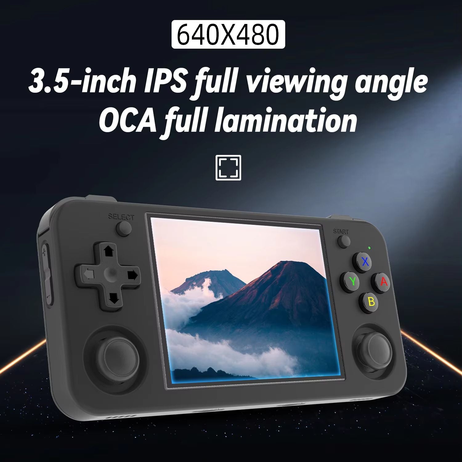 ANBERNIC RG35XX H Handheld Retro Game Console  35 IPS Screen 5000 Games  3300mAh Battery 2