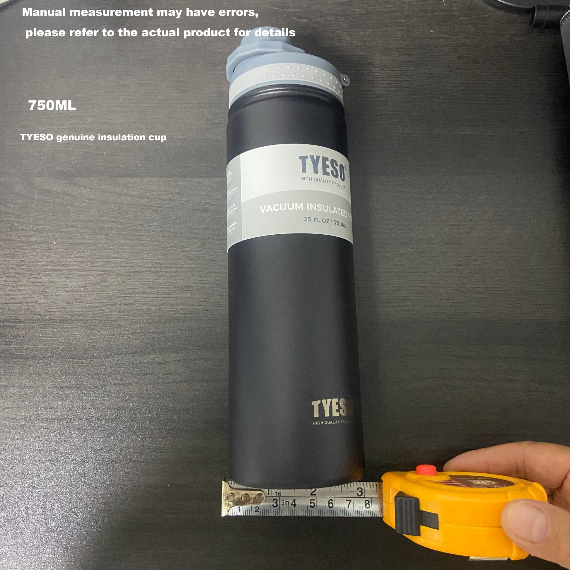 750ML Insulated Thermos Bottle Stainless Steel Vacuum Flask Travel Mug For Coffee  Kids Drinks Leak 2