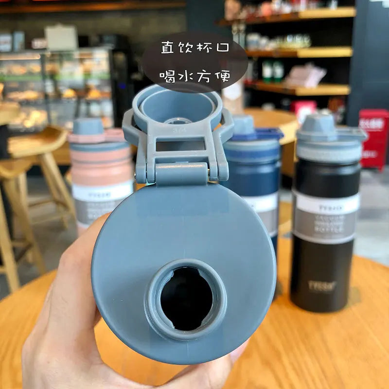 750ML Insulated Thermos Bottle Stainless Steel Vacuum Flask Travel Mug For Coffee  Kids Drinks Leak 4