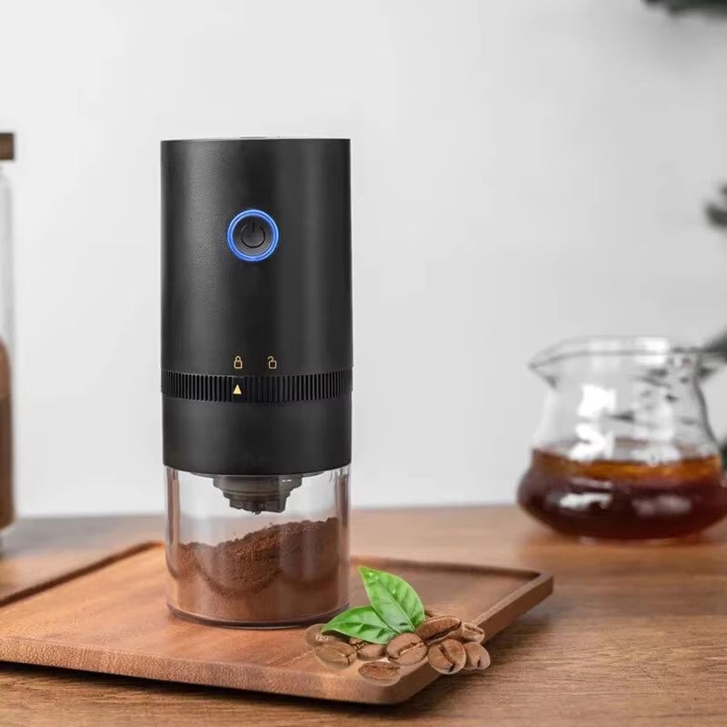 Portable Electric Coffee Grinder – USB-C Rechargeable with Ceramic Grinding Core
