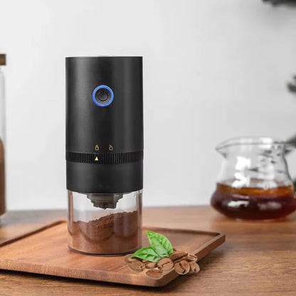 Portable Electric Coffee Grinder – USB-C Rechargeable with Ceramic Grinding Core