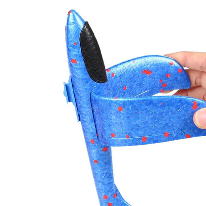 EPP Foam Catapult Plane Launcher, Outdoor Flying Toys for Kids Airplane Launcher Toys with 2 Flight Modes, Non Slip Grip