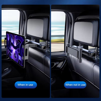 SEAMETAL Car Headrest Phone  Tablet Holder  Telescopic AntiShake Mount For 4129 Devices 1