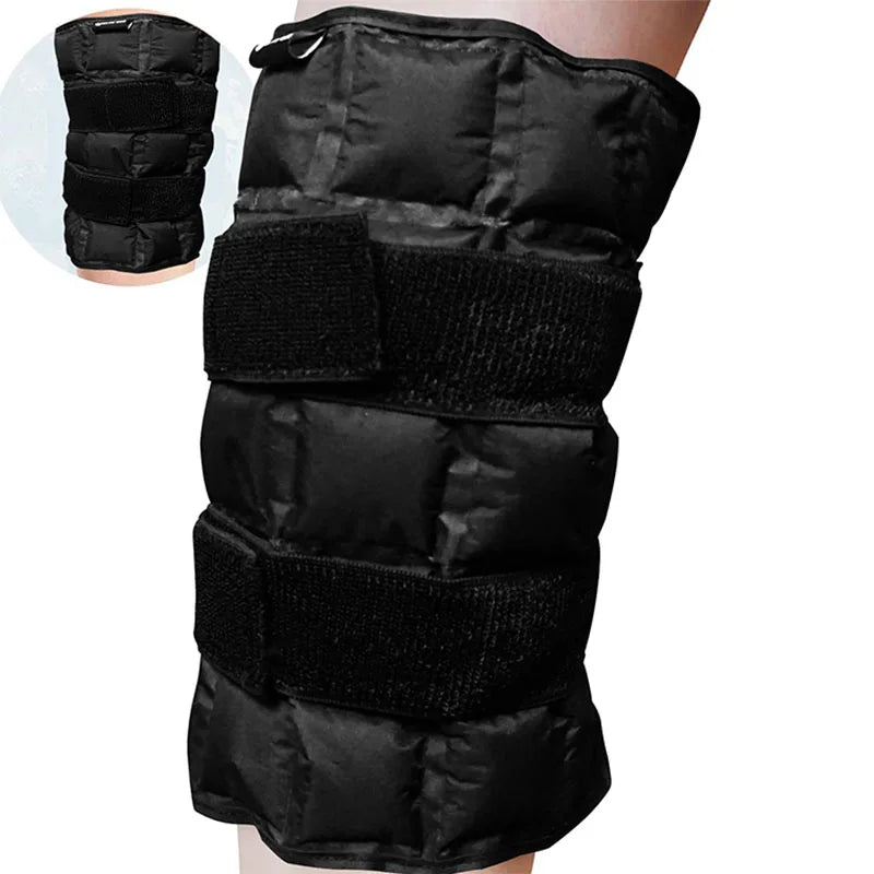 Heated Knee Pads Sports Pad, Ice Pack Wrap for Injuries, Water Self-absorbing Knee Physiotherapy Hot Compress