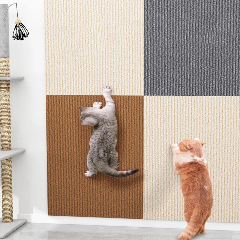 DIY Sofa Protection from Cats, Anti Scratch Self-Adhesive Carpet Board, Trimmable Wall & Furniture Guard for Cat Paws