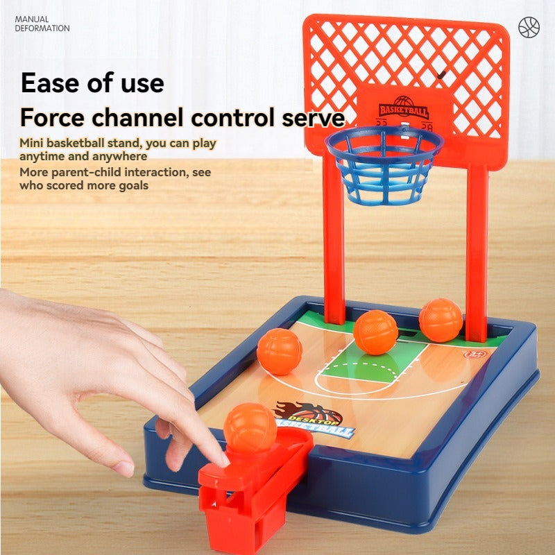 Fun Finger Basketball Game, Two Person Shooting Machine, Kids Interactive Educational Toy, Desktop Sports Gift for Boys