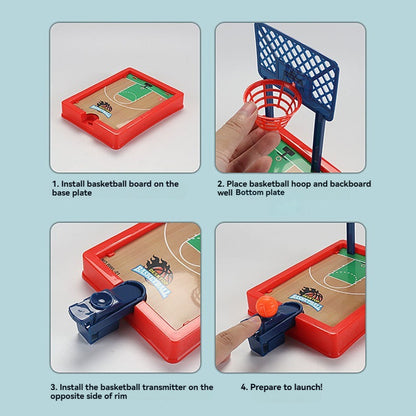 Fun Finger Basketball Game Two Person Shooting Machine Kids Interactive Educational Toy Desktop Spo 2