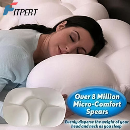 Orthopedic Memory Foam Sleep Pillow – Soft 3D Neck Support for Pain Relief & Deep Rest