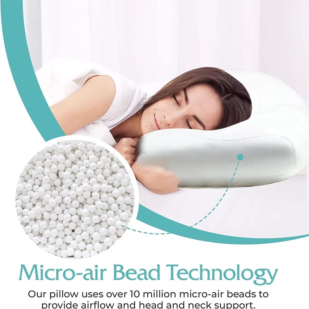 Orthopedic Memory Foam Sleep Pillow  Soft 3D Neck Support For Pain Relief  Deep Rest 4