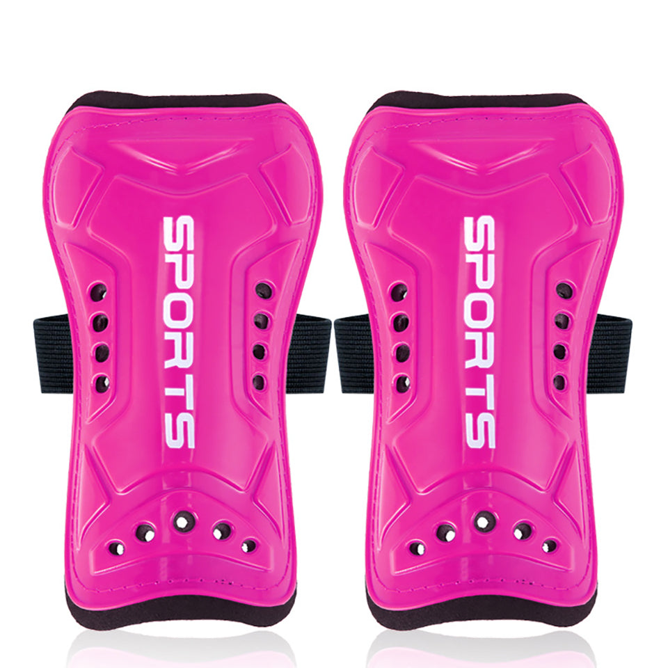 Children Football Calf Protection, Youth Adults Soccer Shin Guards, Leg Pads with Shin Support Straps