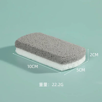 Professional Double Sided Pumice Stone Callus Remover, High Quality Pedicure Tools Foot File Glass Stone for Smooth