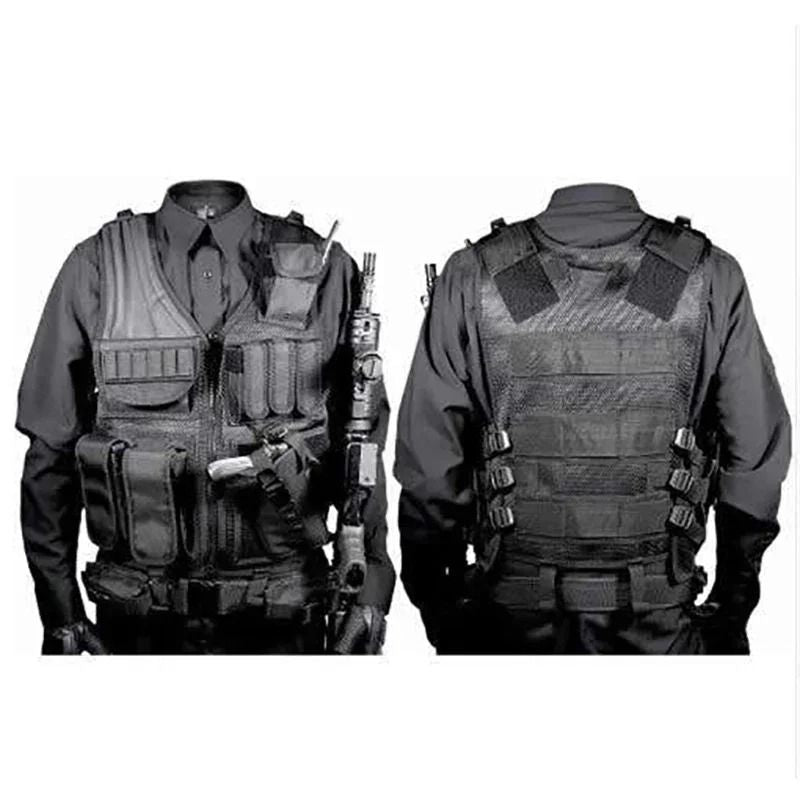 Tactical Multi Pocket Combat Vest For Outdoor Training And Airsoft 1