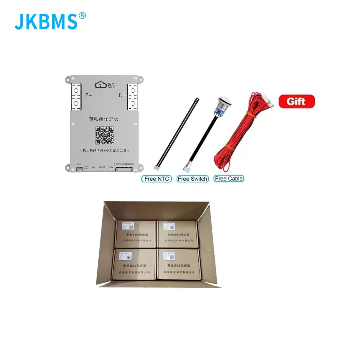 JK BMS B1A8S10P Active Balance Battery Management System  Smart 4S8S 12V24V BMS For LiFePO4 Liion   5