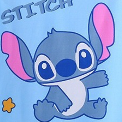 Spring Summer Stitch Homewear Pajamas For Kids Baby Soft Milk Silk Blue Anime Stitch Long Sleeve Sl 5