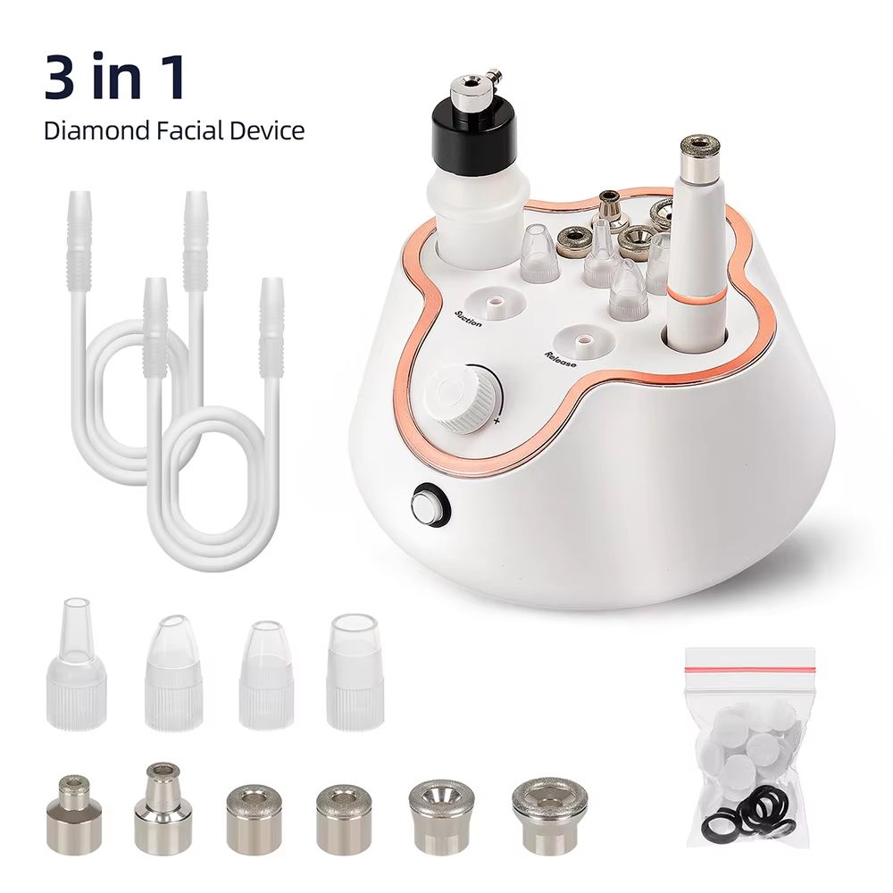 Professional Diamond Microdermabrasion Machine – Home Facial Exfoliation & Deep Cleaning Skin Care Device