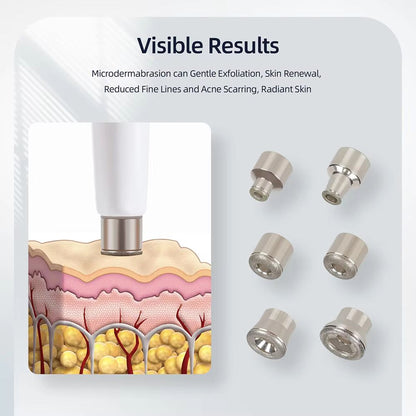 Professional Diamond Microdermabrasion Machine  Home Facial Exfoliation  Deep Cleaning Skin Care De 2