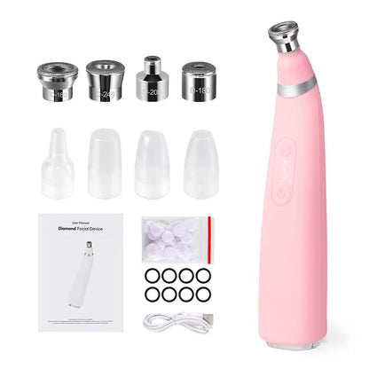 Professional Diamond Microdermabrasion Machine  Home Facial Exfoliation  Deep Cleaning Skin Care De 8