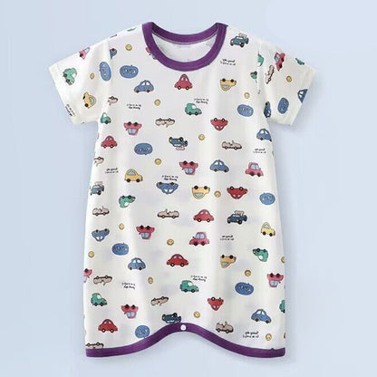 Thin Ice Silk Baby Summer Sleepsuit, Unisex Anti-Kick Sleepwear Robes & Cool Comfort Homewear