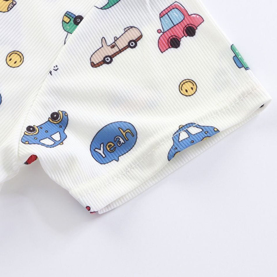 Thin Ice Silk Baby Summer Sleepsuit, Unisex Anti-Kick Sleepwear Robes & Cool Comfort Homewear