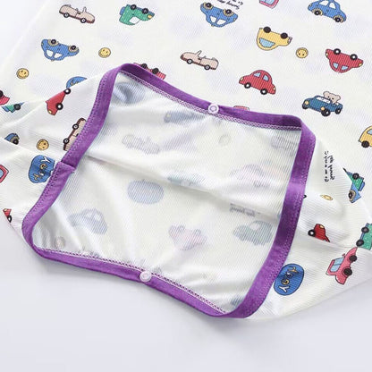 Thin Ice Silk Baby Summer Sleepsuit, Unisex Anti-Kick Sleepwear Robes & Cool Comfort Homewear